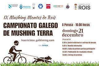 Fechas, información, programa, cartel, imágenes, mapa y ubicación de IX Mushing Montes Rois (2025)