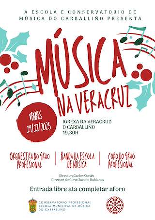 Fechas, información, programa, cartel, imágenes, mapa y ubicación de Música na Veracruz  (2025)  en  O Carballiño