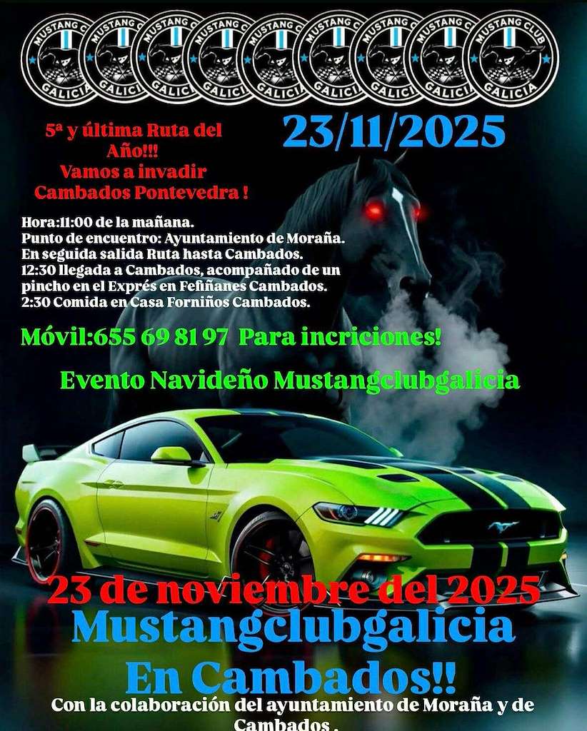 Mustanclub Galicia en Cambados