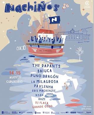 Fechas, información, programa, cartel, imágenes, mapa y ubicación de Nachiños Fest (2026) en Ferrol