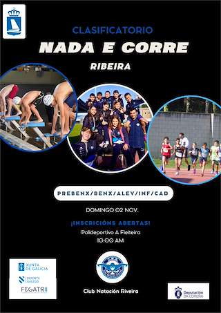 Fechas, información, programa, cartel, imágenes, mapa y ubicación de Nada e Corre (2025)  en  Ribeira