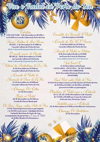 Programa de Navidad – Cabalgata de Reyes en O Porto do Son