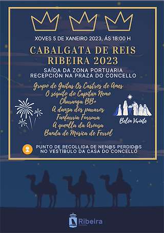 Programa de Navidad – Cabalgata de Reyes en Ribeira