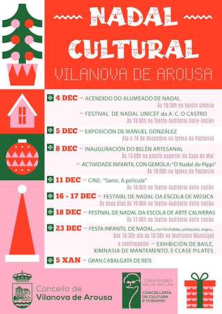 Programa de Navidad – Cabalgata de Reyes en Vilanova de Arousa