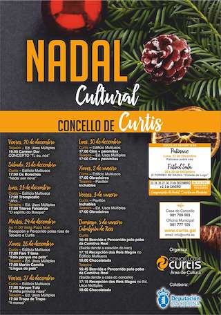 Programa de Navidad – Cabalgata de Reyes en Curtis