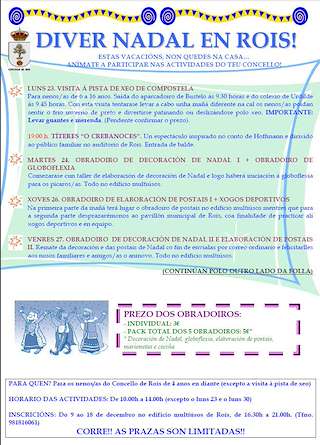 Programa de Nadal - Cabalgata de Reis en Rois