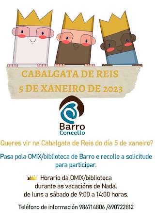 Nadal no Pazo - Cabalgata de Reis (2025-2026) en Barro