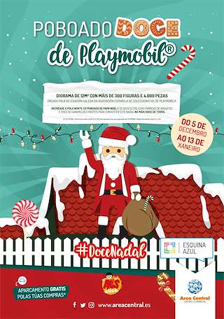 Programa de Nadal do Área Central en Santiago de Compostela