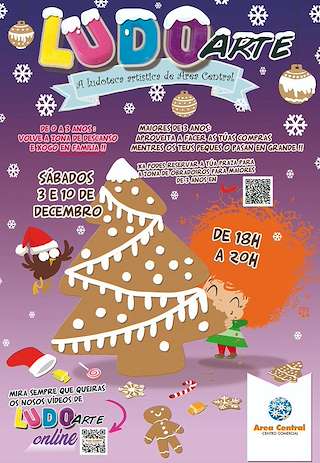 Programa de Nadal do Área Central en Santiago de Compostela