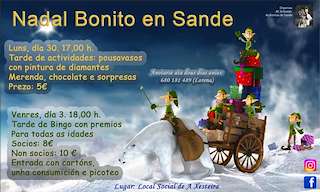 Fechas, información, programa, cartel, imágenes, mapa y ubicación de Nadal Bonito de Sande  en  Cartelle