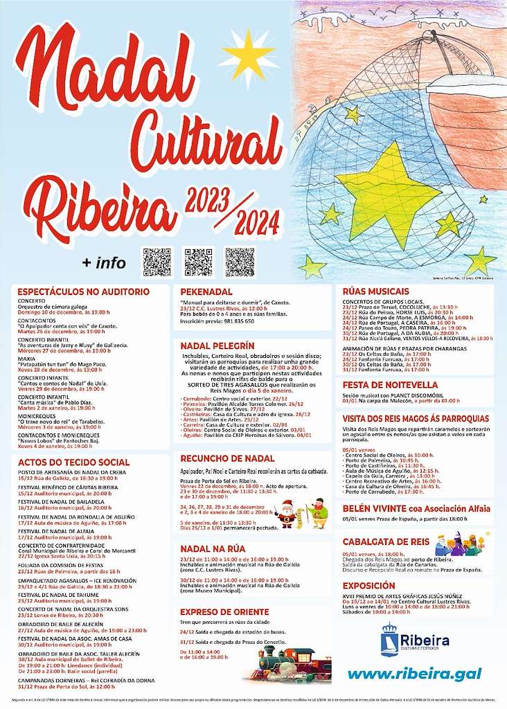Nadal Cultural - Cabalgata de Reis (2022) en Ribeira