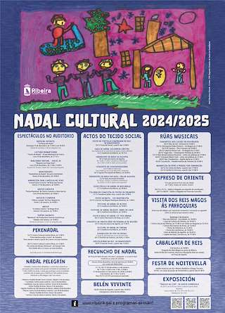 Fechas, información, programa, cartel, imágenes, mapa y ubicación de Nadal Cultural - Cabalgata de Reis  en  Ribeira