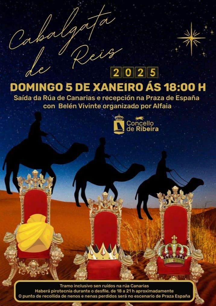 Nadal Cultural - Cabalgata de Reis en Ribeira