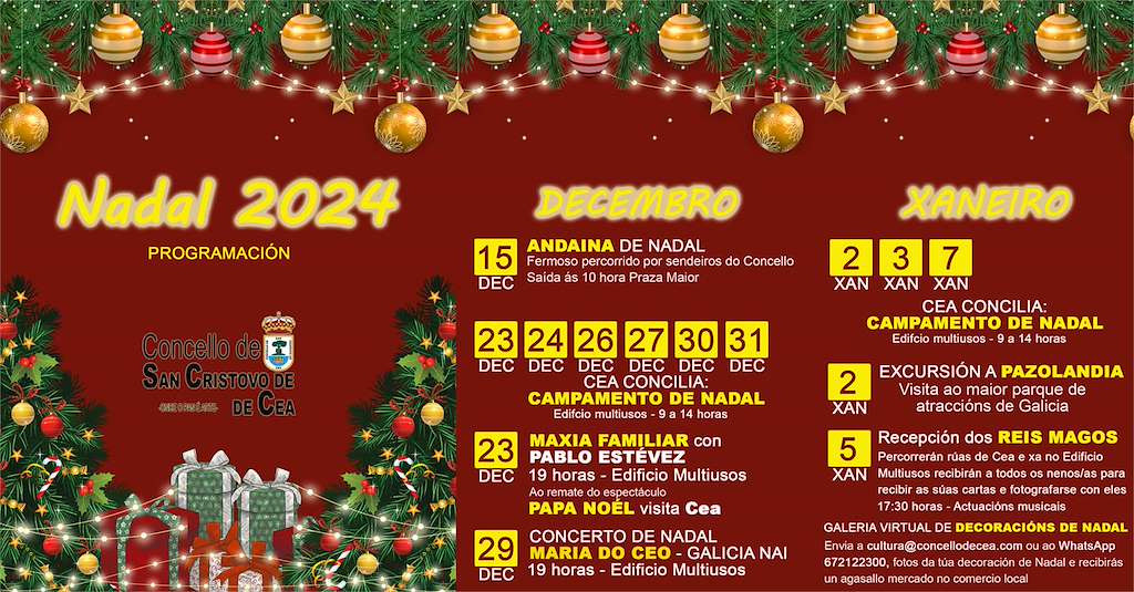 Nadal Cultural - Recepción dos Reis en San Cristovo de Cea