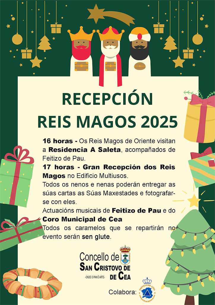Nadal Cultural - Recepción dos Reis en San Cristovo de Cea