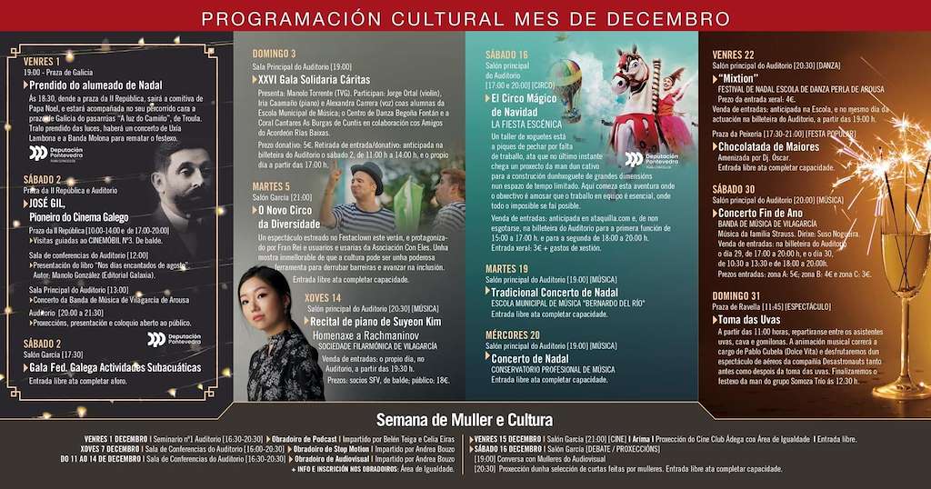 Nadal Cultural (2022) en Vilagarcía de Arousa