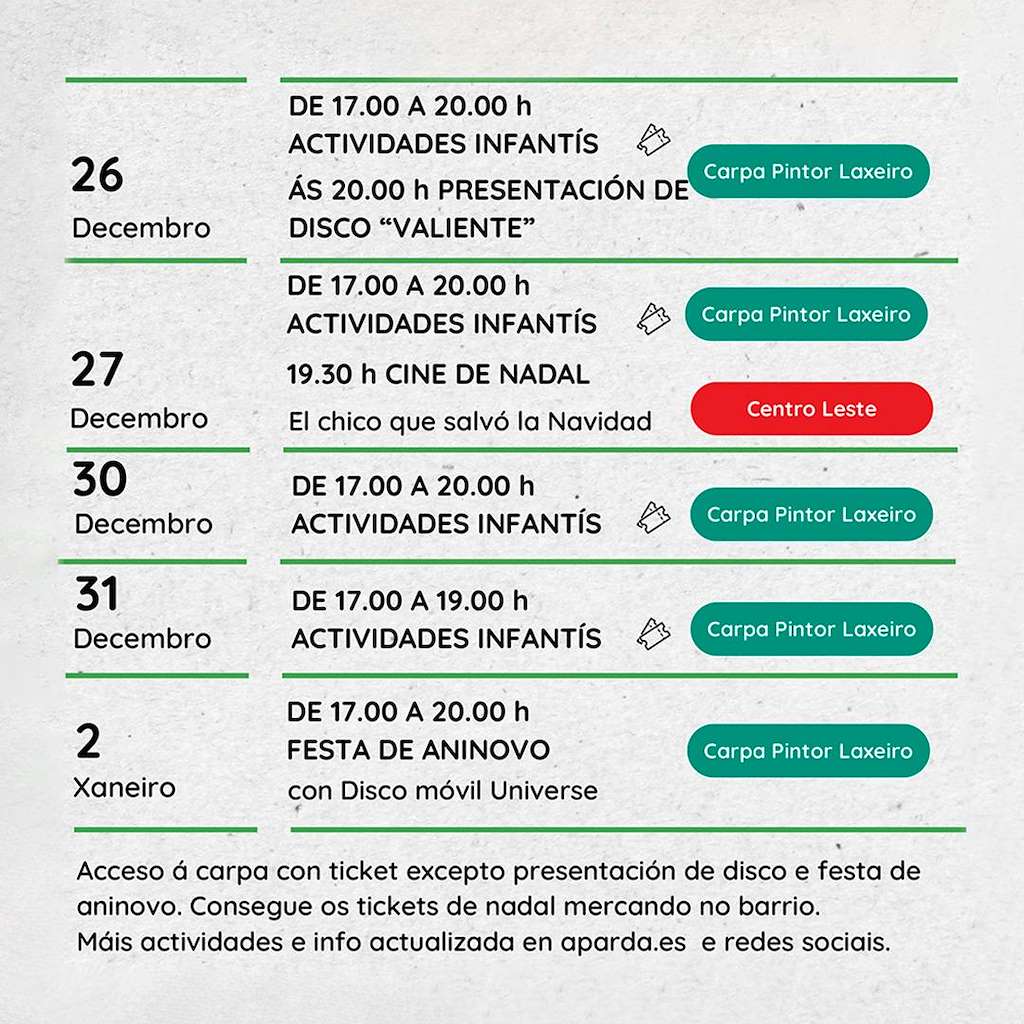 Nadal da Parda en Pontevedra