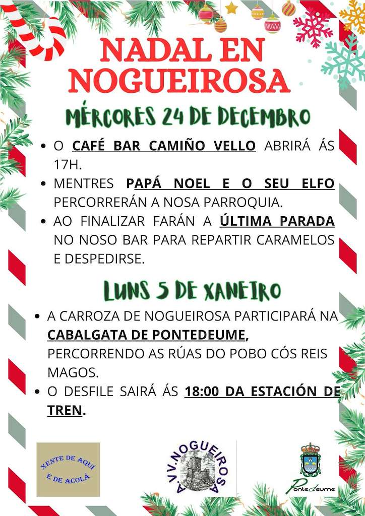 Navidad de Nogueirosa en Pontedeume