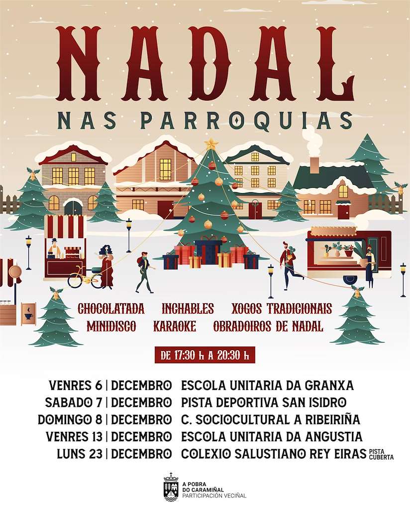 Nadal nas Parroquias en A Pobra do Caramiñal
