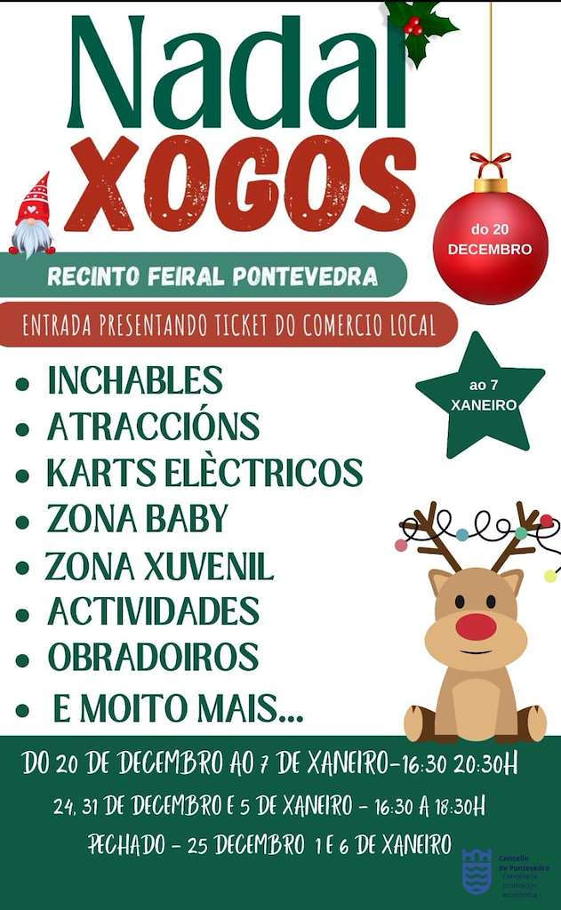 Nadal Xogos en Pontevedra