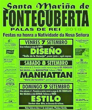 Natividade de Nosa Señora de Fontecuberta en Palas de Rei