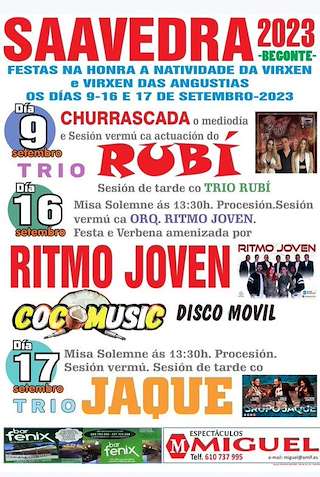 Natividade e Virxe das Angustias de Saavedra en Begonte