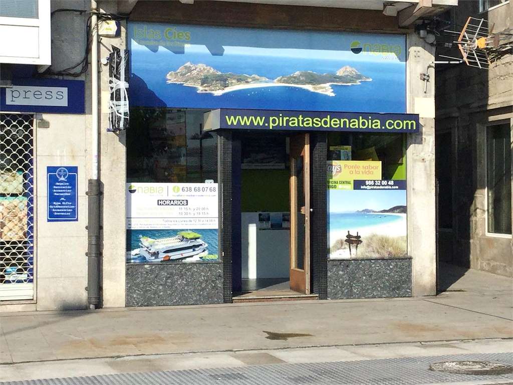 Naviera Nabia - Taquilla en Baiona