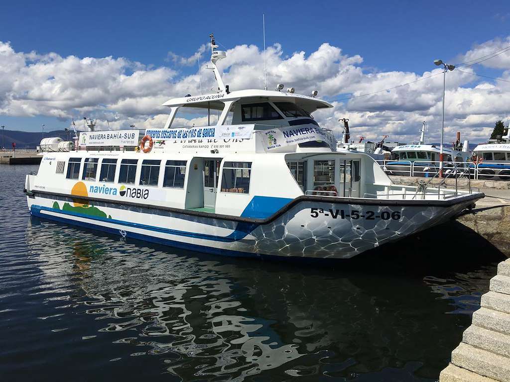 Naviera Nabia - Taquilla en Sanxenxo