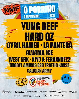 Fechas, información, programa, cartel, imágenes, mapa y ubicación de Negrita Music Festival   en  O Porriño