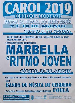 Neno Xesús de Caroi en Cerdedo-Cotobade