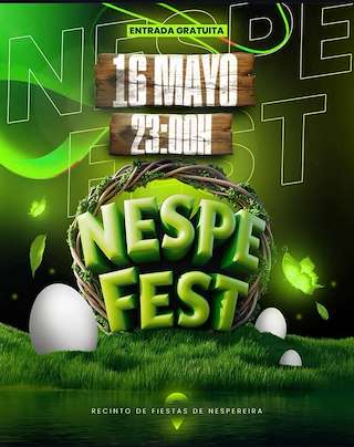 Fechas, información, programa, cartel, imágenes, mapa y ubicación de Nespe Fest  en  Pazos de Borbén
