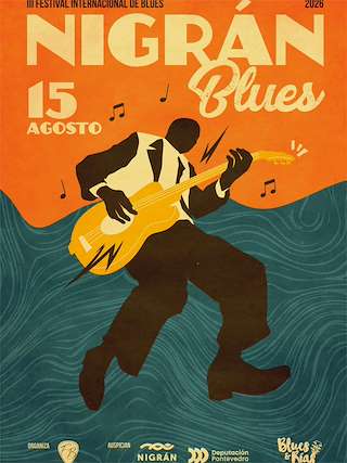 Fechas, información, programa, cartel, imágenes, mapa y ubicación de Nigrán Blues (2026)