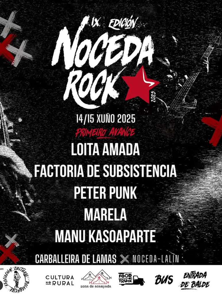 IX Noceda Rock (2025) en Lalín