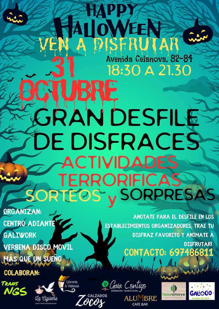 Noche de Halloween de A Valenzá  en Barbadás