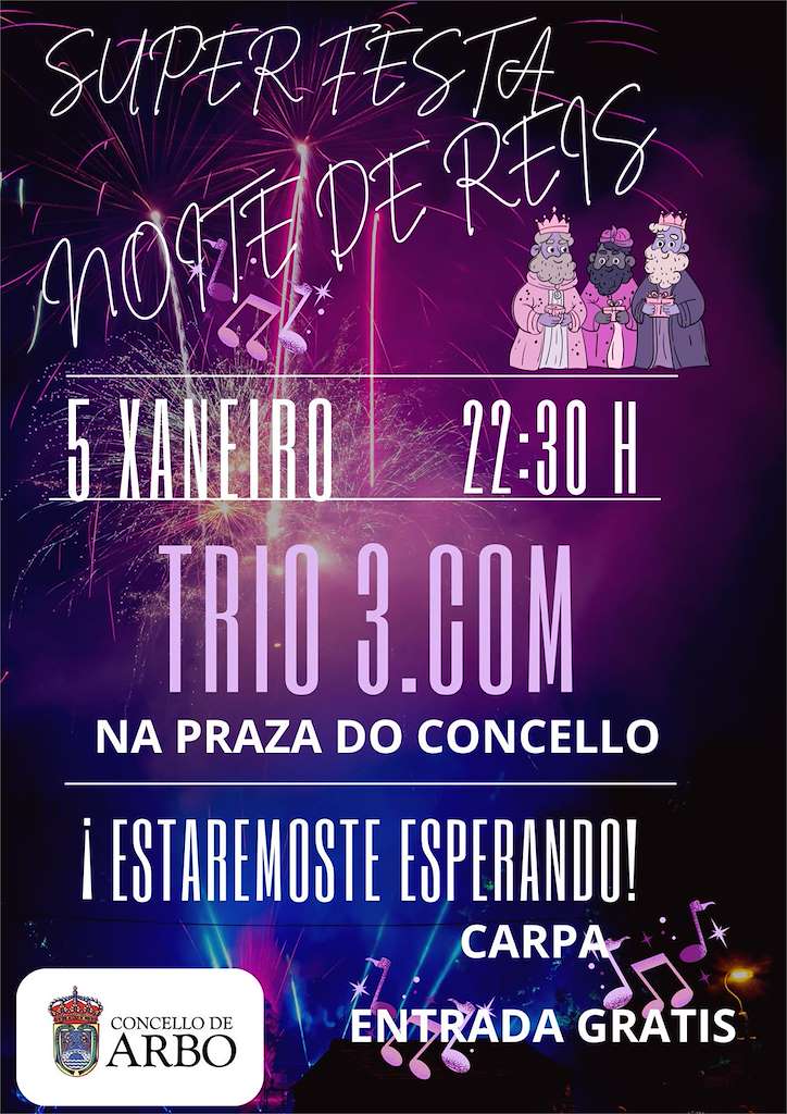 Noche de Reyes  en Arbo