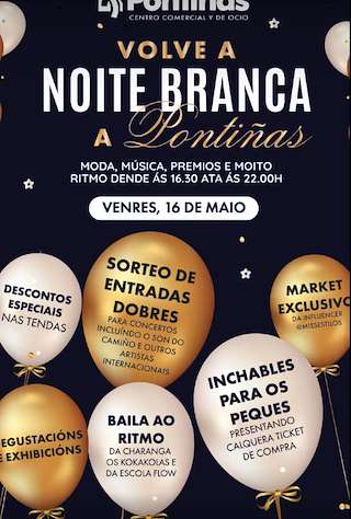 Noite Branca do C. Cial. Pontiñas (2026) en Lalín