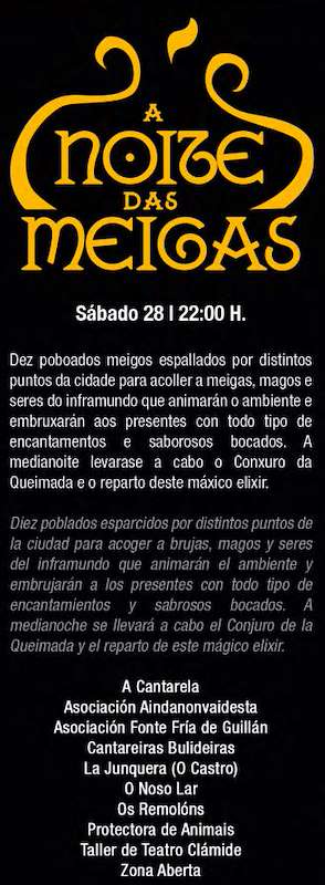 Noite das Meigas en Vilagarcía de Arousa