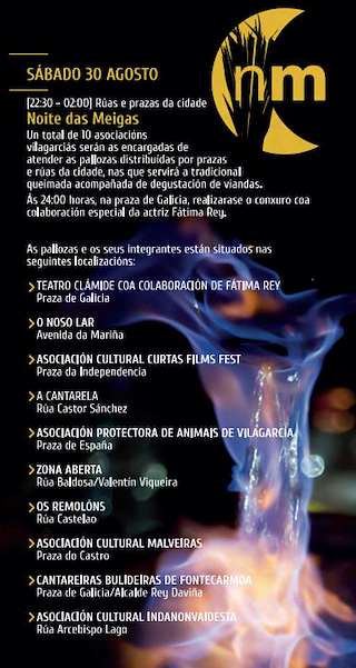Noite das Meigas (2026) en Vilagarcía de Arousa