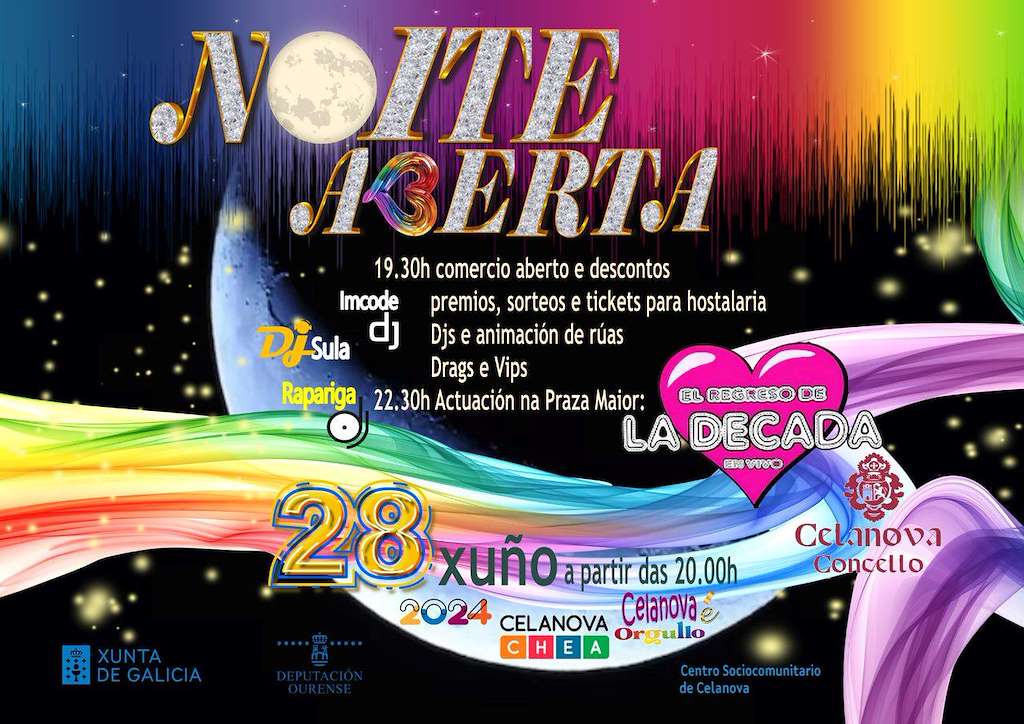 Noite Aberta en Celanova