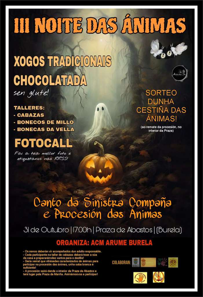 III Noite das Ánimas en Burela