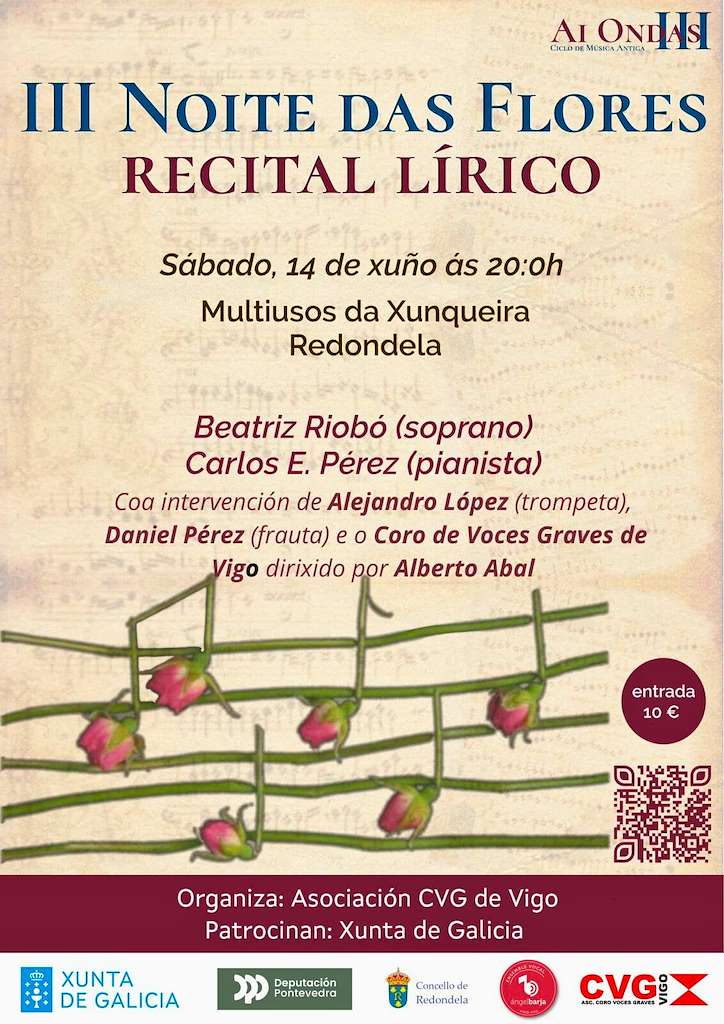 III Noite das Flores (2025) en Redondela