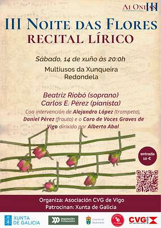 Fechas, información, programa, cartel, imágenes, mapa y ubicación de III Noite das Flores  en  Redondela