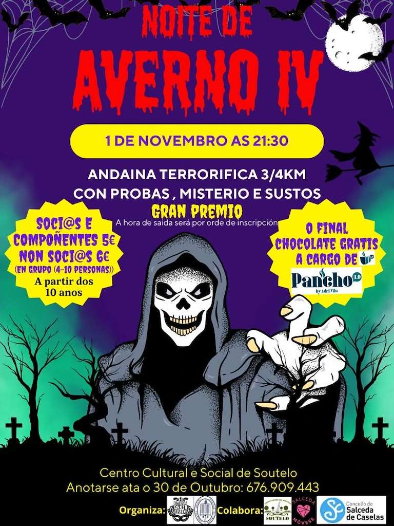 Noite de Averno IV de Soutelo en Salceda de Caselas