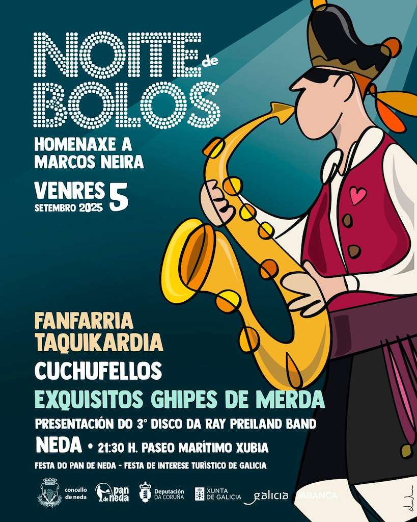 Noite de Bolos - Homenaxe a Marcos Neira en Neda