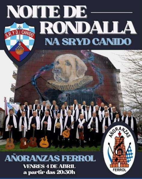 Noite de Rondalla de Canido en Ferrol