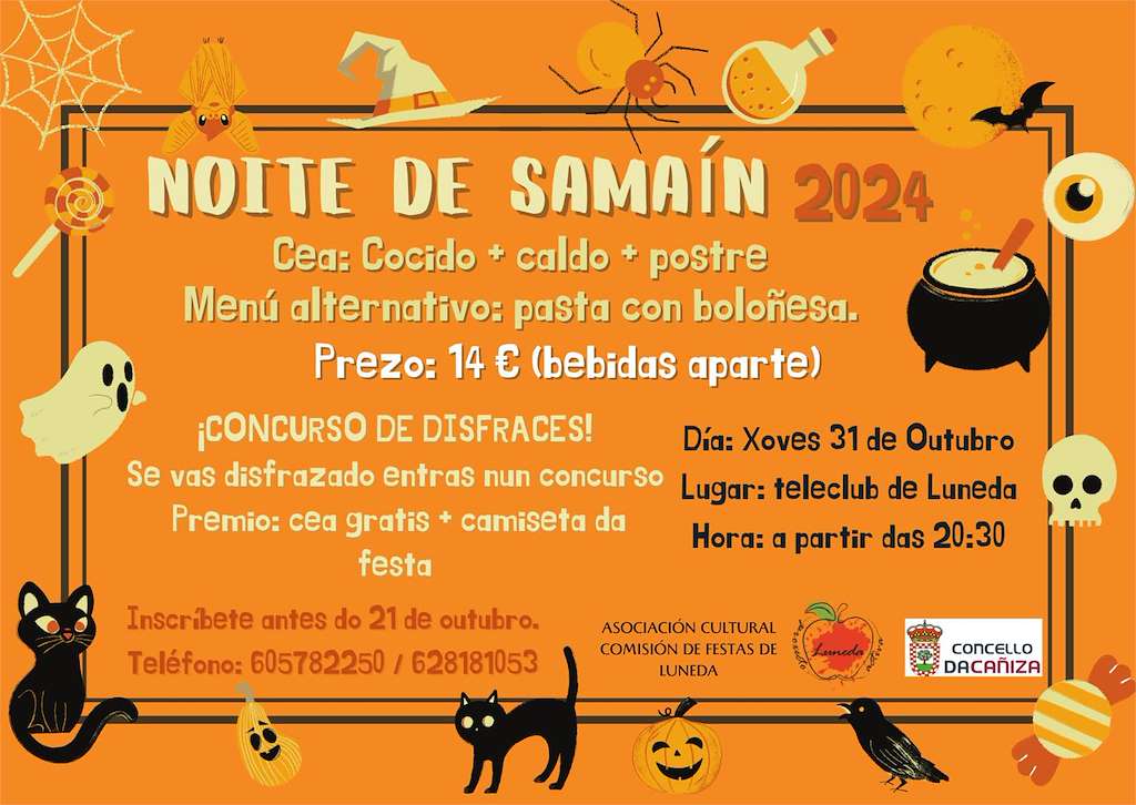 Noite de Samaín de Luneda en A Cañiza