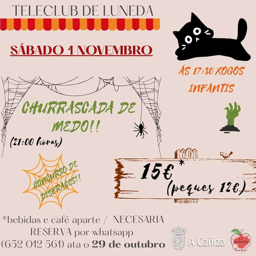 Noite de Samaín de Luneda en A Caniza
