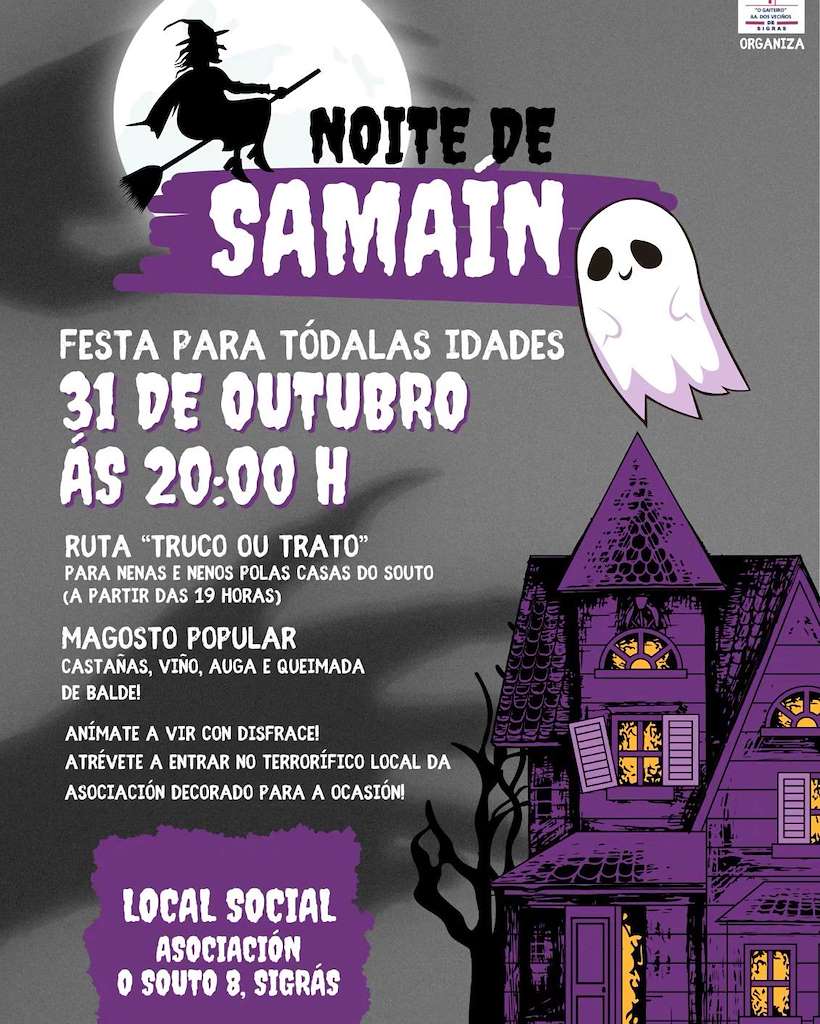 Noite de Samaín de Sigrás en Cambre