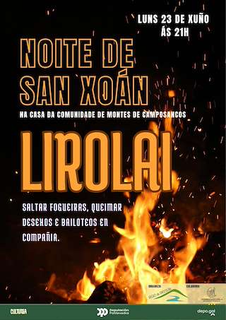 Fechas, información, programa, cartel, imágenes, mapa y ubicación de Noite de San Xoán de Camposancos  en  A Guarda