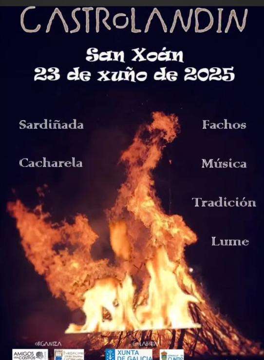 Noite de San Xoán de Castrolandín (2025) en Cuntis